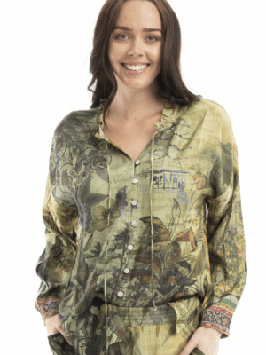 Orientique Digital Blouse | Orient