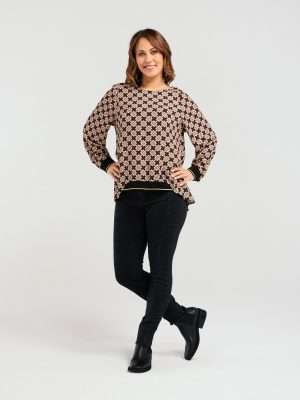 Zafina Havana Top |Basket Weave