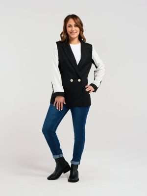 Zafina Logan Blazer | Black