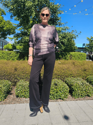 Bittermoon Wide Leg Pant | Black