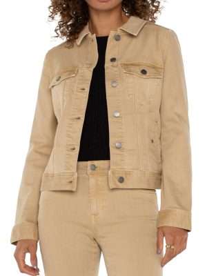 Liverpool Classic Jean Jacket | Hayseed Tan