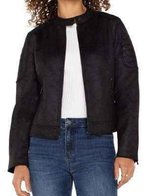 Liverpool Biker Jacket | Black
