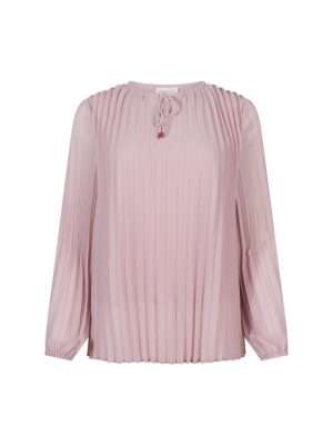 Madly Sweetly Morse Blouse | Dusky Pink