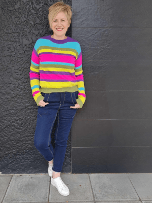 Bridge & Lord Multi Stripe Knit | Bright