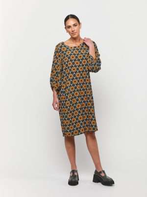 OBI Hexed Origami Dress