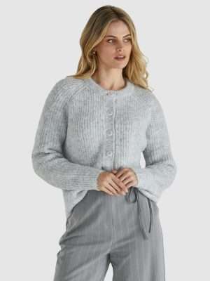 Sass Romee Cardi | White Marle