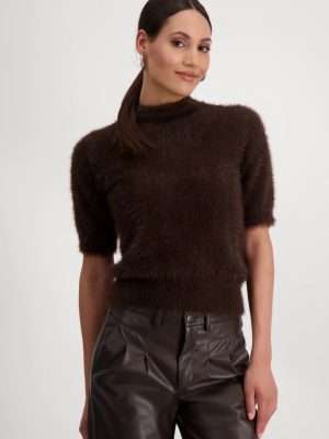 Monari Pullover Short Sleeve | Espresso