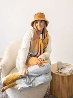 Stilen Ellie Scarf | Tan