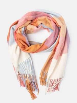 Stilen Scarf | Pink Sky