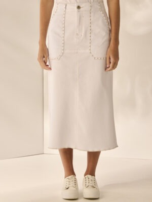 Lania Abby Skirt | White