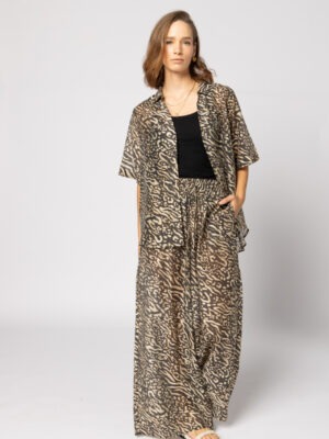 Drama Piza Shirt | Zebra Print