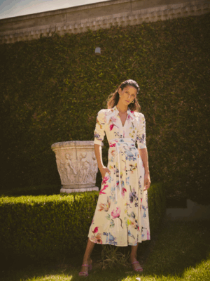 Oncewas Xenia Linen Dress