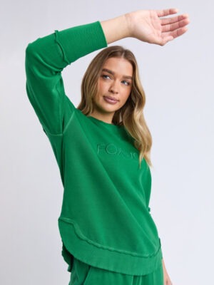 Foxwood Simplified Crew Green