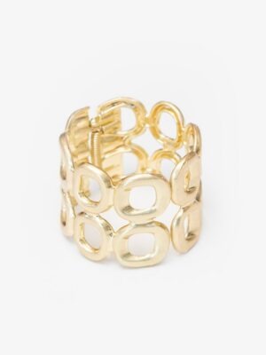 Antler Full Circle Cuff | Gold