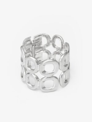 Antler Full Circle Cuff | Silver