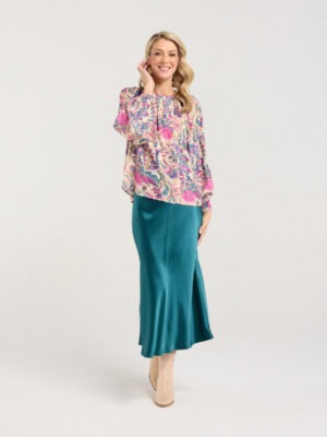 Blackstone Peggy Lace Raglan Top | Peacock