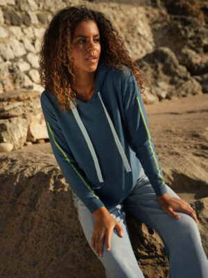 LD & Co Hooded Jumper | Indigo