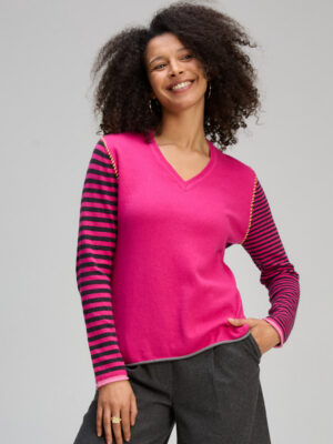 Z&P Varied Stripe | Magenta