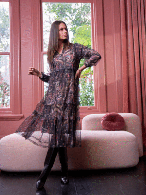 Loobie's Story Antoinette Tulle Dress | Black