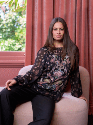 Loobie's Story Antoinette Top | Black