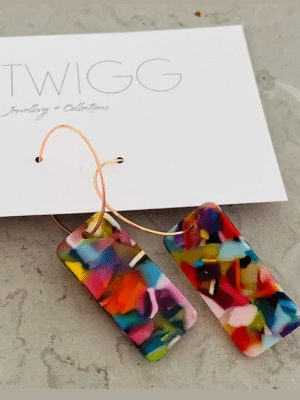 Twigg Be Bold Creole Hoop Earrings