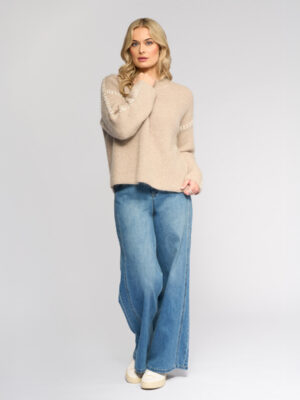 Knewe Lennox Sweater | Oat Winter White