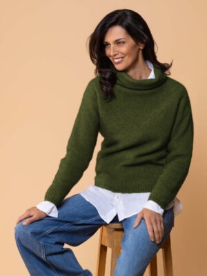 Noble Wilde Moss Stitch Cowl | Avoka