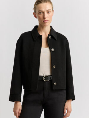 Toorallie Wool Jacket | Black