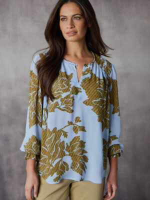 Lania Cello Top | Blue