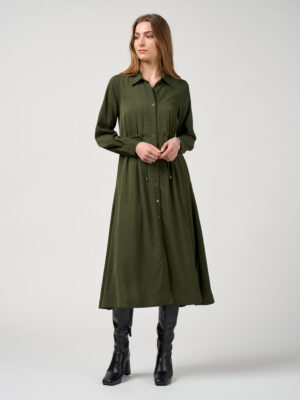 Madly Sweetly Sequence Shirt Dress | Pine