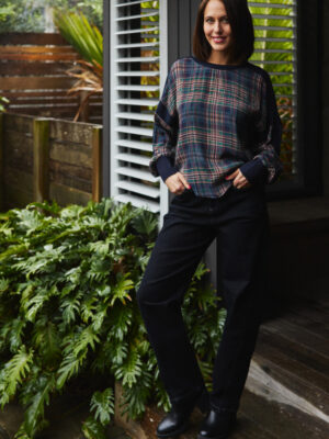 Seduce Theresa Top | Classic Plaid