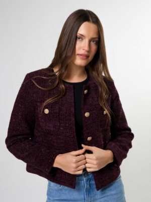 Stella + Gemma Marla Jacket | Claret