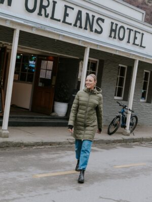 Moke Sydney Coat | Olive Green