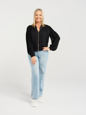 Zafina Ruby Jacket | Black