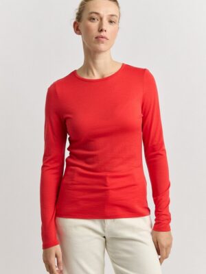 Toorallie Merino Crew | Poppy