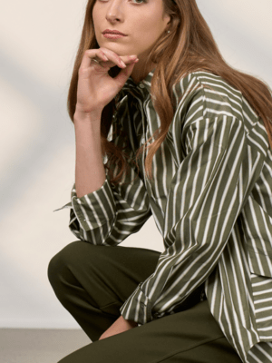 Madly Sweetly Direction Stripe Shirt