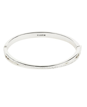 Kira Bracelet | Silver Crystal