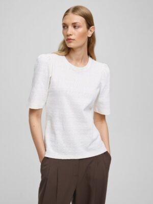 MSCH Elmira Puff Tee | Egret