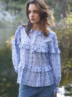 Coop Ruffle Shuffle Blouse