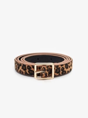 Antler Leopard Belt | Tan