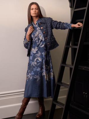 Loobie's Story Casella Midi Dress | Denim