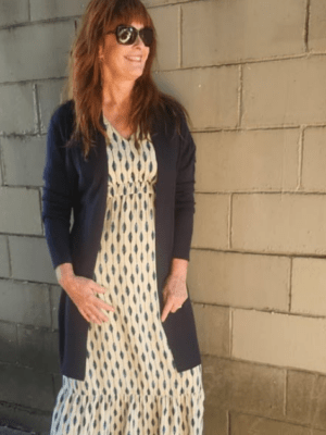 Bridge & Lord Long Line Cardigan | Navy