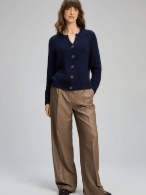 Z&P Alpaca Cardi | Navy