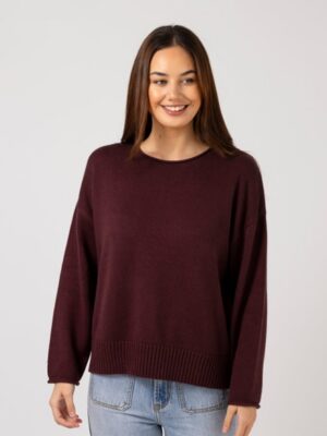 Stella + Gemma Axel Jumper | Syrah