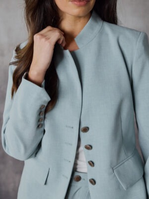 Lania Origin Jacket | Aquamarine