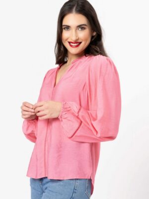 Seeking Lola Sylvie Top | Peony