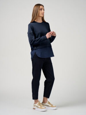 Madly Sweetly McKenzie Sweatshirt | Navy