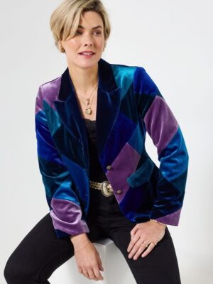 Patchwork Jacket | Velvet
