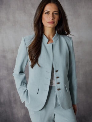 Lania Origin Jacket | Aquamarine