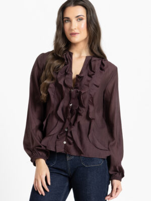 Leila + Luca Once Upon Blouse | Brunette